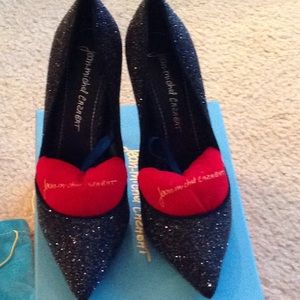 Jean Michel Cazabat sparkle heels